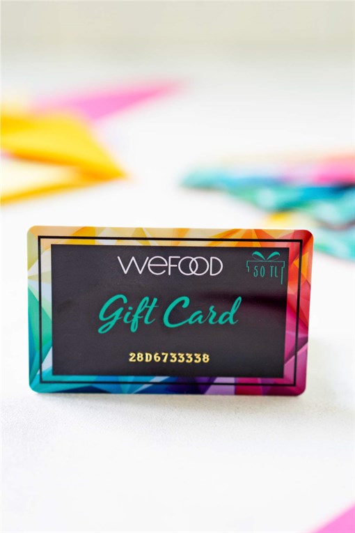 Wefood Gift Card 50 TL